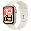 Apple Watch SE 2025 44mm Starlight Aluminum Sport Band Starlight S/M AWSE31-7